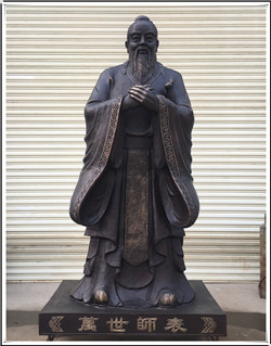 1.9米鑄銅孔子
