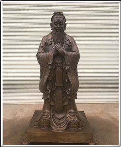 2米孔子雕塑現貨