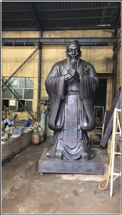 1.5米問(wèn)禮孔子雕塑