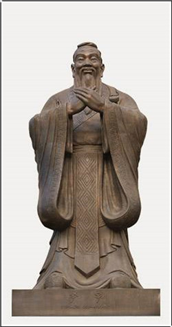 大型孔子像鑄造